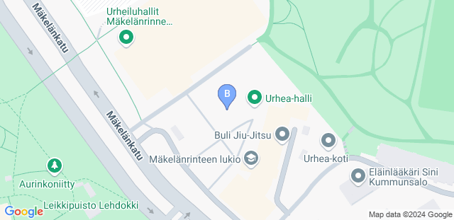 Map to Buli Jiu-Jitsu